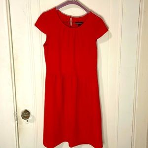 J. Crew A-line dress for work, cap sleeve, zipper side
